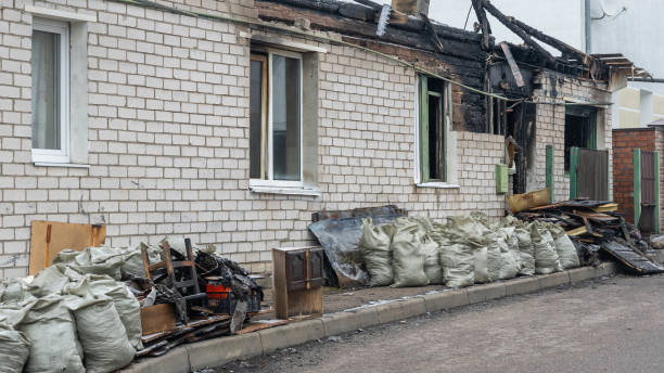 Professional Emergency Fire Cleanup technician working in Richwood, NJ